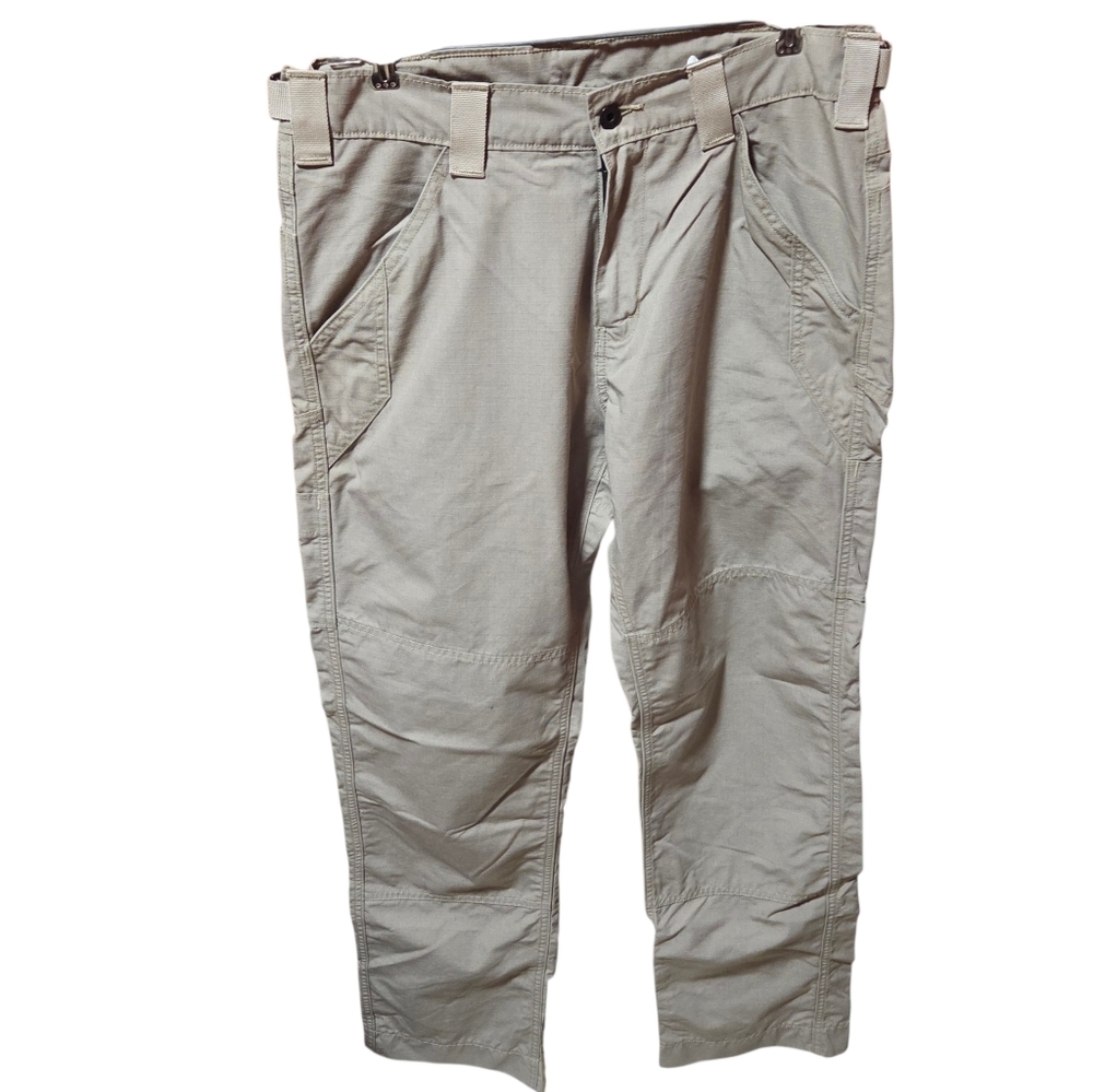 Kitanica Tactical Ripstop Utility Pants Tan Khaki Made In USA Size 32x32